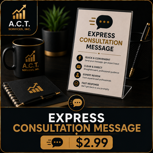 Express Consultation Message